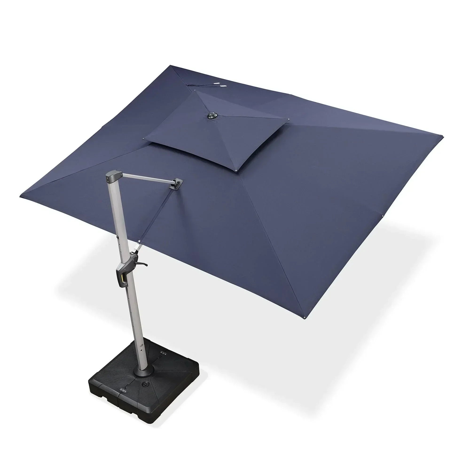 PURPLE LEAF Large Rectangular Porch Umbrella Outside Cantilever Patio Yard Umbrella