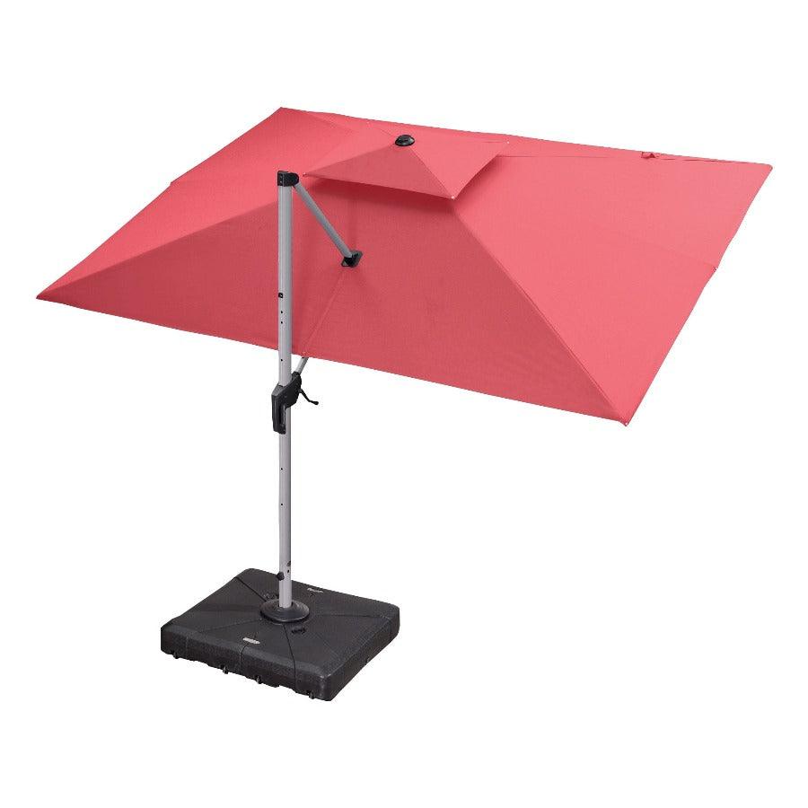PURPLE LEAF Large Rectangular Porch Umbrella Outside Cantilever Patio Yard Umbrella