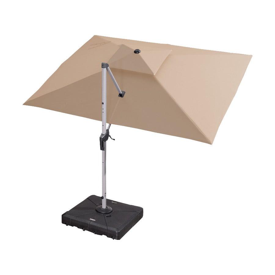 PURPLE LEAF Large Rectangular Porch Umbrella Outside Cantilever Patio Yard Umbrella